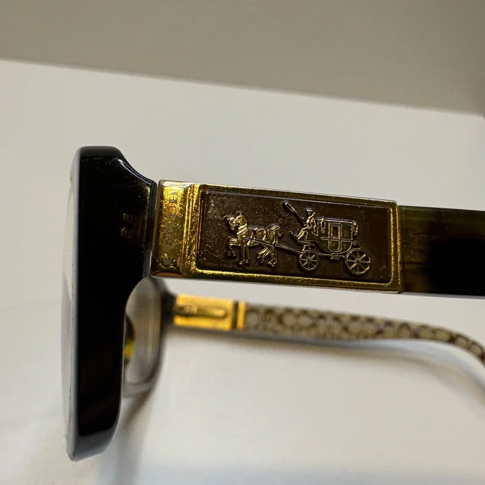COACH EYEGLASSES HC6063 (Elizabeth) 5262 (Dark Tort‎ Sand SigC) COACH GLASSES